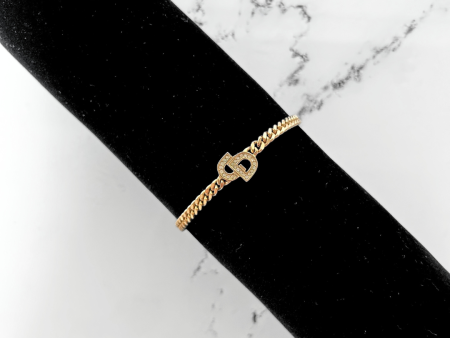 Dior Bracelet Gold Metal Hot on Sale