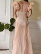 1930s Peach Organdy Dress - XS Online Hot Sale