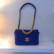 Chanel Vintage 19 Cobalt Tweed For Cheap