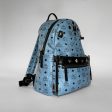 MCM Stark Studded Backpack Coated Canvas Cheap