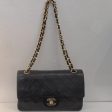 Chanel Vintage Black Lambskin Double Flap 23 Online Sale