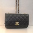 Chanel Vintage Black Lambskin WOC Cheap