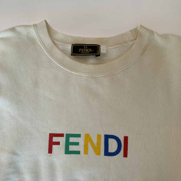 Fendi Sweater Multicolor Cotton Online