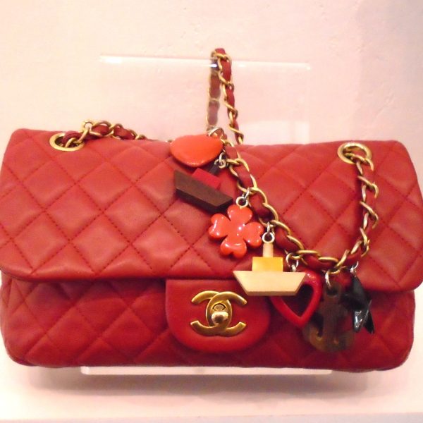 Chanel Vintage Charm Lambskin Single Flap Discount