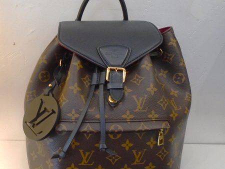 Louis Vuitton Vintage Monogram Black Montsouirs NMPM For Sale