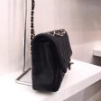 Chanel Vintage Black Medium Double Flap Cheap