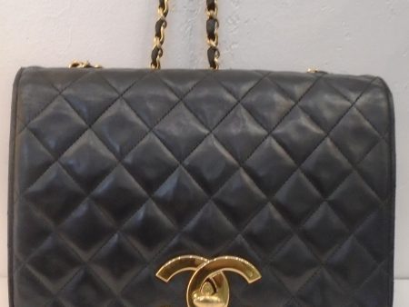 Chanel Vintage Two Way Flap Bag For Cheap