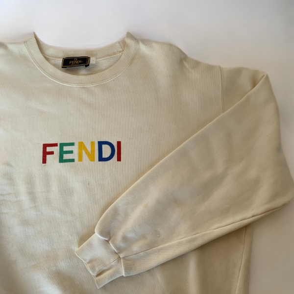 Fendi Sweater Multicolor Cotton Online