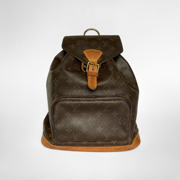 Louis Vuitton Montsouris GM Monogram Canvas Fashion