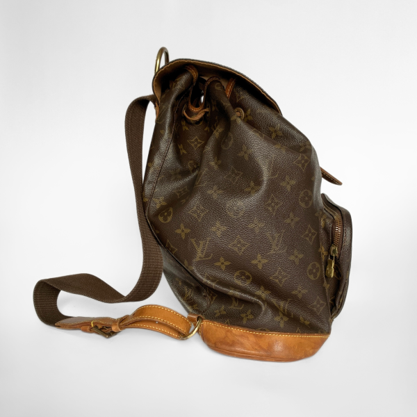 Louis Vuitton Montsouris GM Monogram Canvas Fashion