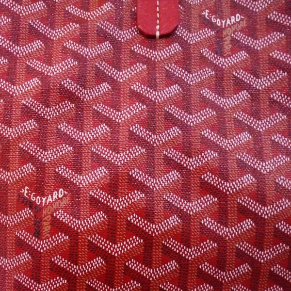 Goyard Red Saint Louis PM With Snap Wallet Online now