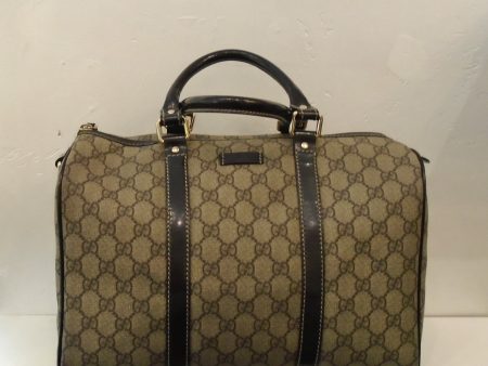 Gucci Vintage Treated Canvas Supreme Handbag Discount