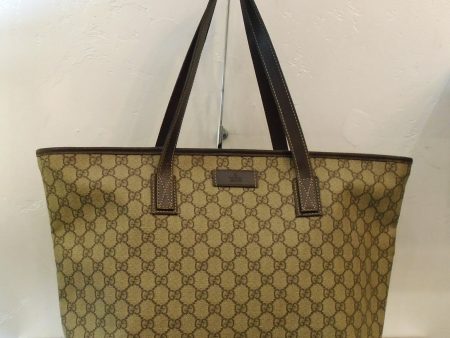 Gucci Vintage Treated Canvas Joy Tote Discount