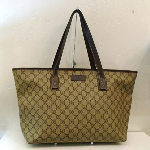 Gucci Vintage Treated Canvas Joy Tote Discount