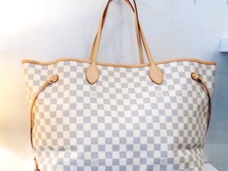 Louis Vuitton Vintage Damier Azur Neverfull GM Discount