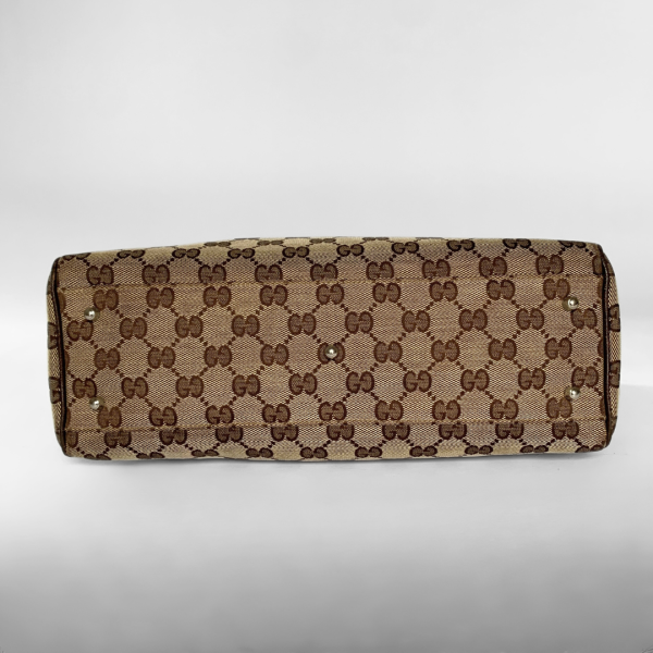 Gucci Supreme Sherry Tote Monogram Canvas Hot on Sale