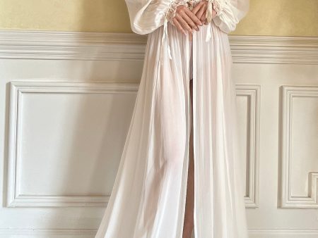 1930s Poet Sleeve Dressing Gown - XS For Cheap