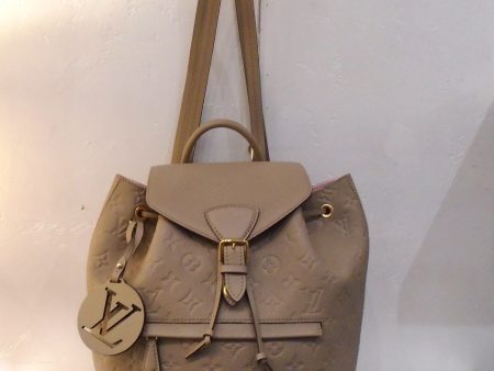 Louis Vuitton Vintage Turtledove Empreinte Leather Backpack Hot on Sale