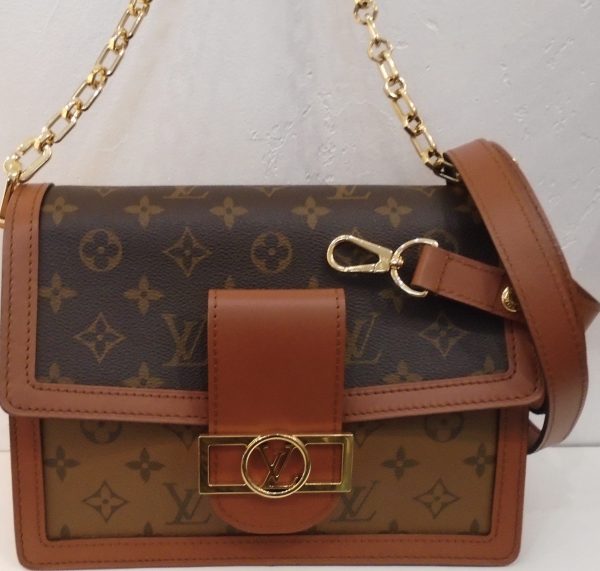 Louis Vuitton Vintage Two Tone Monogram Dauphine MM Cheap