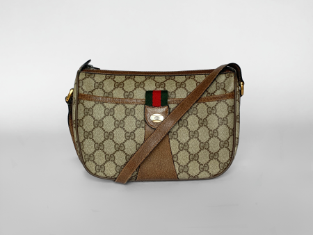 Gucci Sherry Line Crossbody Monogram Canvas Hot on Sale