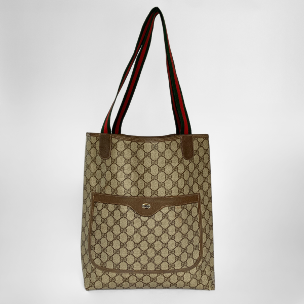 Gucci Sima Tote Sherry PVC on Sale