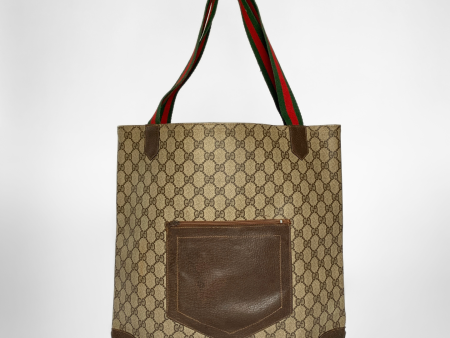 Gucci Sherry Line Tote PVC Online Hot Sale