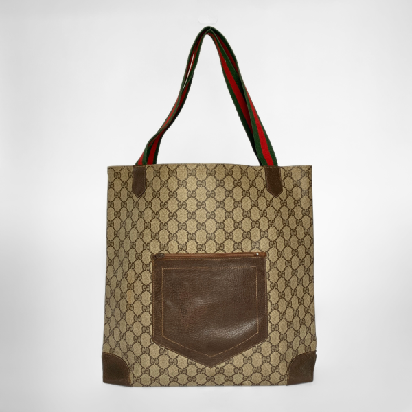 Gucci Sherry Line Tote PVC Online Hot Sale