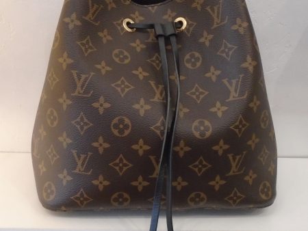 Louis Vuitton Vintage Monogram Black NeoNoe For Sale