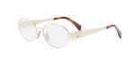 Metal Triomphe CL50140U Celine Eyeglasses For Discount