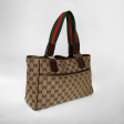 Gucci Supreme Sherry Tote Monogram Canvas Hot on Sale