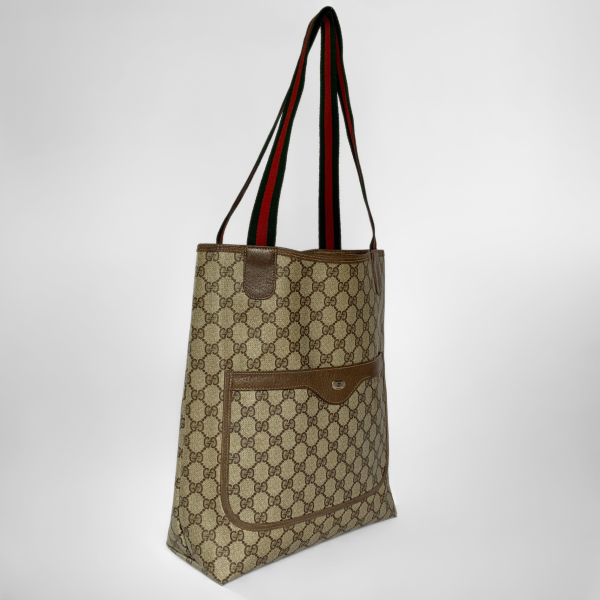 Gucci Sima Tote Sherry PVC on Sale