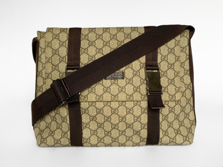 Gucci Messenger Bag Monogram Canvas Discount