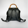 Gucci Bamboo Backpack Large Suede Leather Fashion