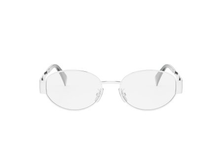 Metal Triomphe CL50140U Celine Eyeglasses For Discount