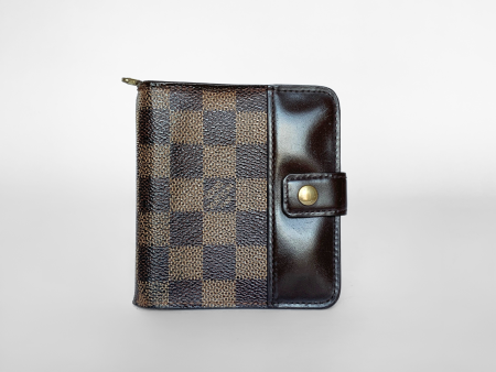 Louis Vuitton Zipper Wallet Damier Ebene Canvas Online