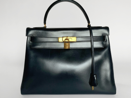 Hermès Kelly 32 Box Calf Leather Discount