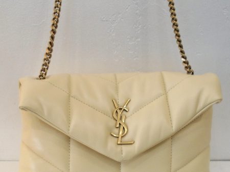 YSL Cream Toy Puffer Online