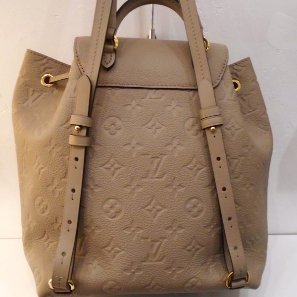 Louis Vuitton Vintage Turtledove Empreinte Leather Backpack Hot on Sale