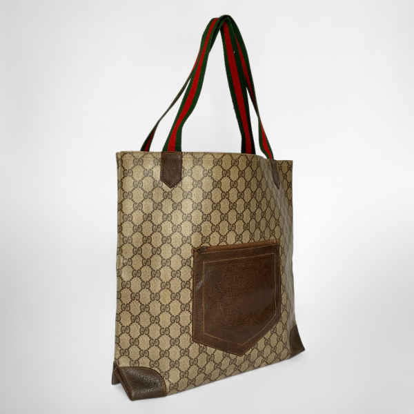 Gucci Sherry Line Tote PVC Online Hot Sale