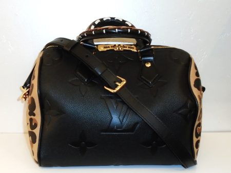 Louis Vuitton Vintage Empreinte Leather Wild At Heart Speedy 25 Fashion