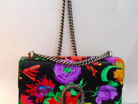 Gucci Vintage Ken Scott Dionysus Floral Shoulder Bag Cheap