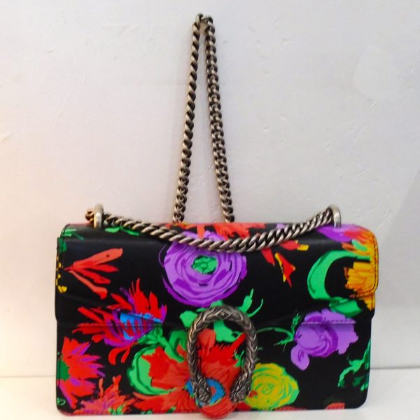 Gucci Vintage Ken Scott Dionysus Floral Shoulder Bag Cheap