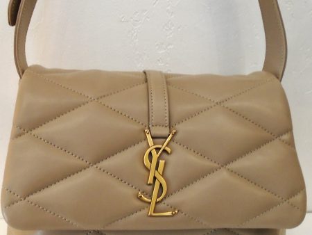 YSL Taupe Le-5 `A 7  Flap Sale