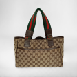 Gucci Supreme Sherry Tote Monogram Canvas Hot on Sale