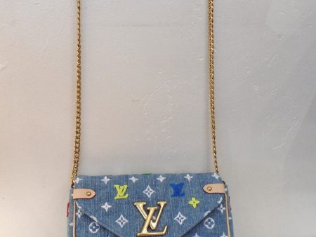 Louis Vuitton Vintage New Wave Denim Crossbody Cheap