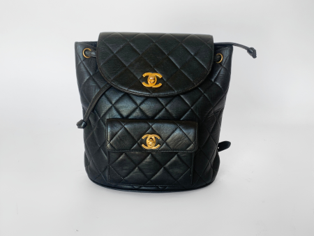 Chanel Duma Backpack Lambskin Leather on Sale