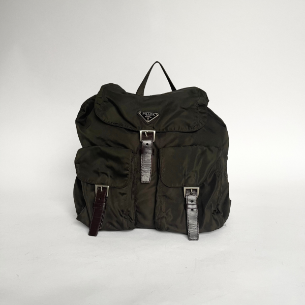 Prada Backpack Vela Large Nylon Discount