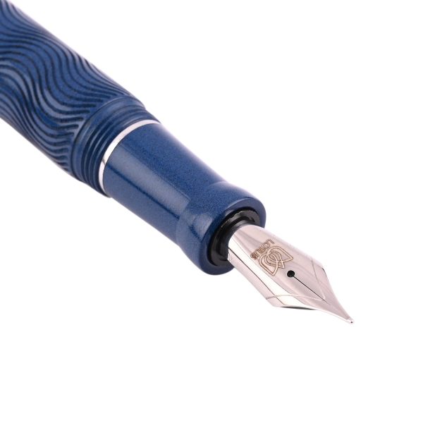 Lotus Wave Fountain Pen - Blue CT Hot on Sale