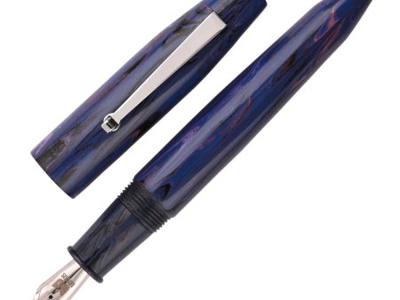 Lotus Mesa Fountain Pen - Purple Rainbow CT Fashion