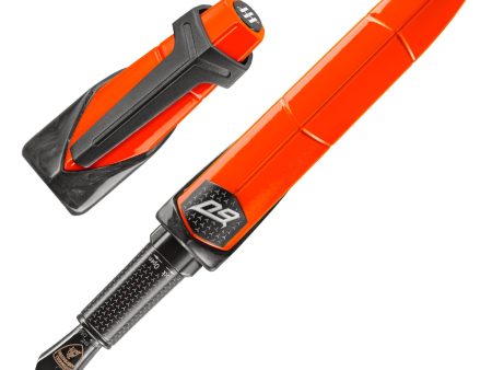 Montegrappa Automobili Lamborghini 60° Anniversary Fountain Pen - Arancio Apodis (Limited Edition) For Sale